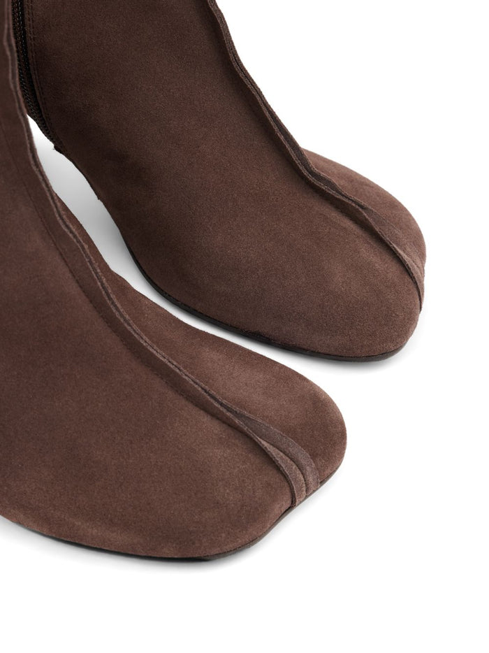 Mm6 Maison Margiela Scarpa Marrone Donna 3