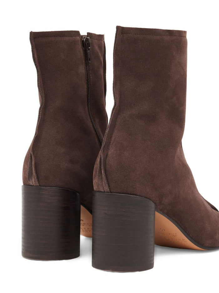 Mm6 Maison Margiela Scarpa Marrone Donna 6