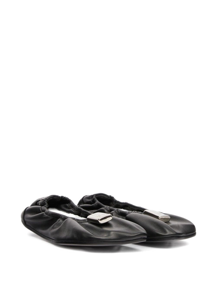 Mm6 Maison Margiela Ballerina Nero Donna Ciondolo 2