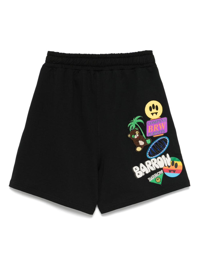 Barrow Shorts Black Unisex 2