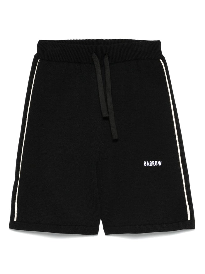 Barrow Shorts Nero Unisex 1