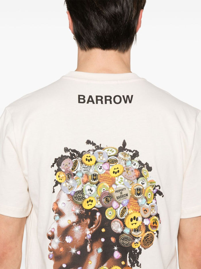 Barrow T-shirt Yellow Unisex 3