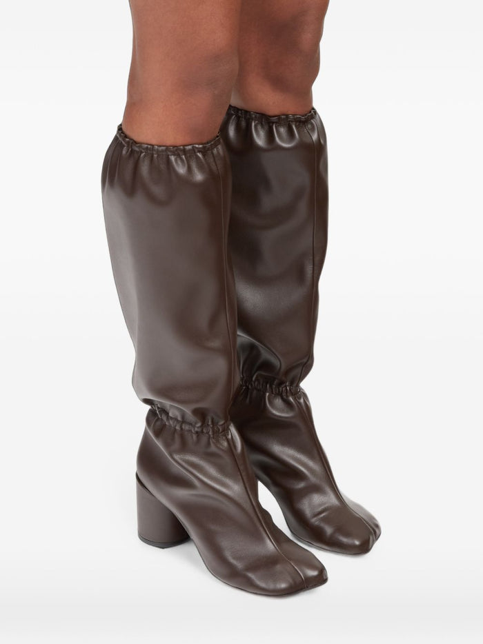Mm6 Maison Margiela Stivale Marrone Donna 5