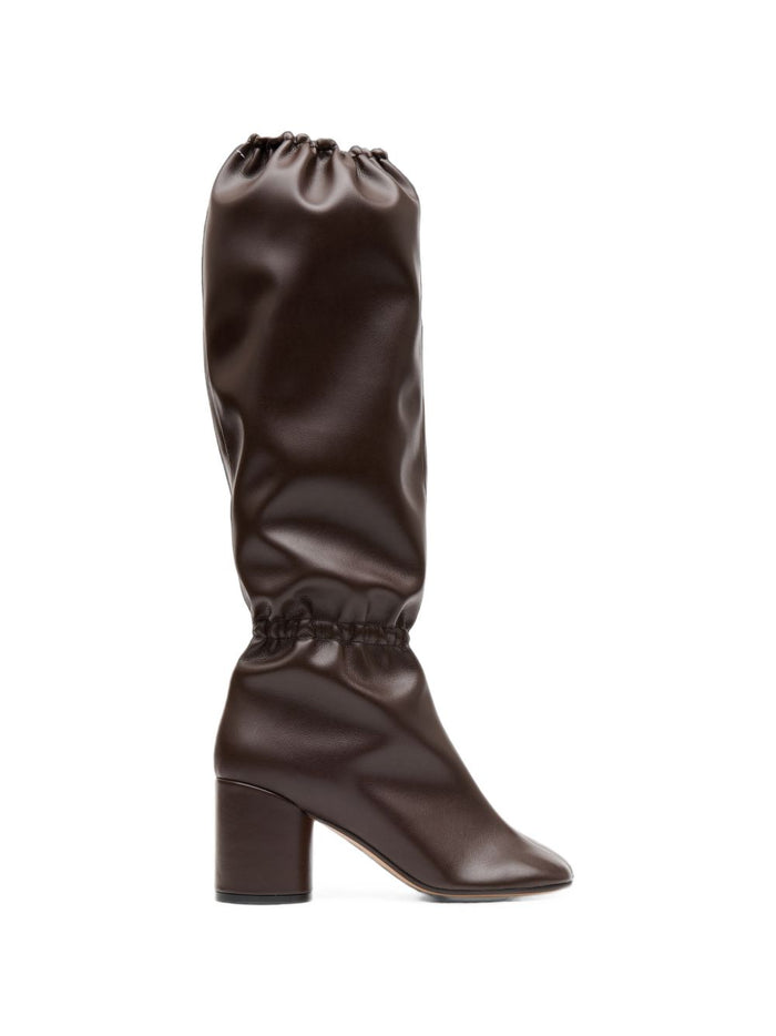 Mm6 Maison Margiela Stivale Marrone Donna 1