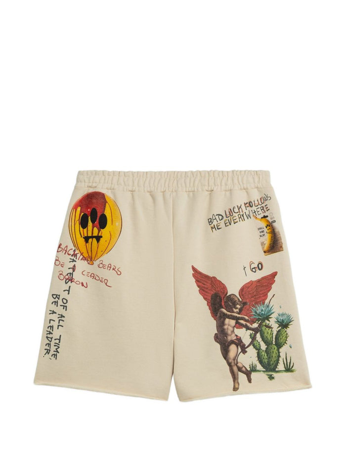 Barrow Short Giallo Uomo 2