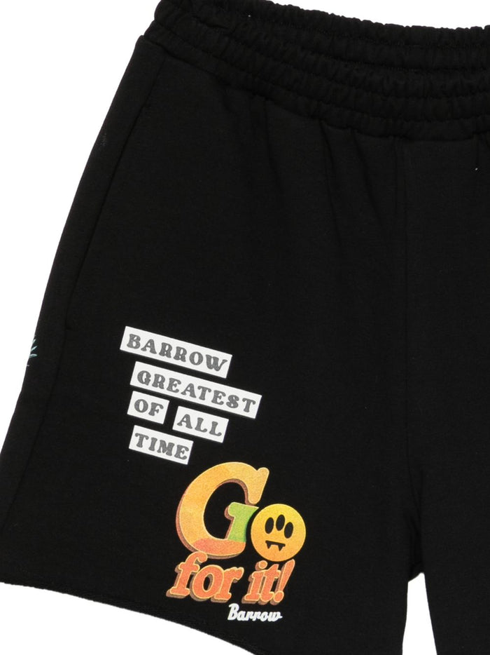 Barrow Short Nero Uomo 3