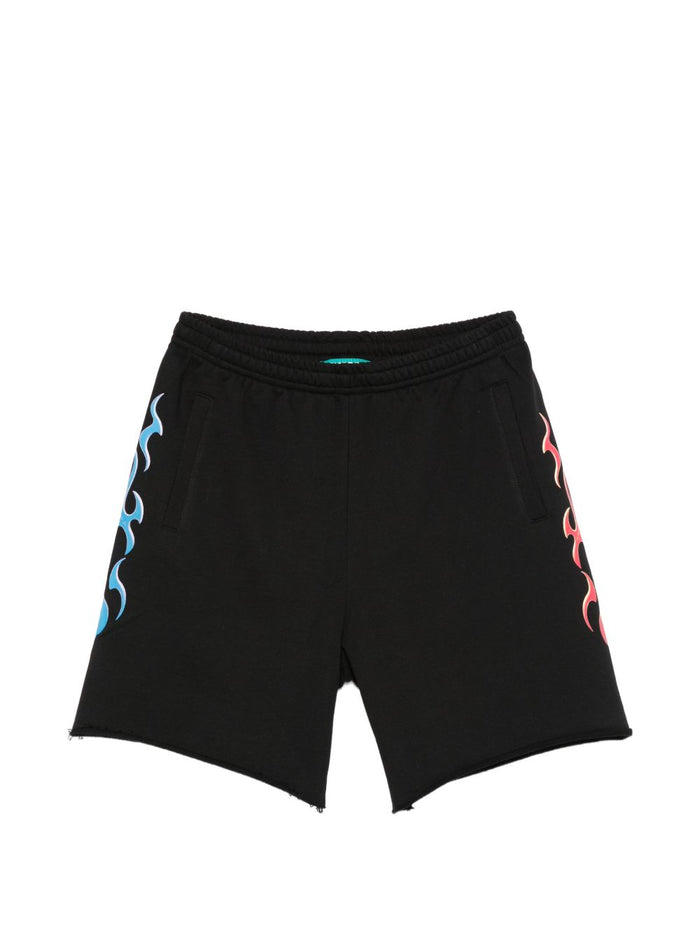 Barrow Short Fiamme Uomo Nero 1