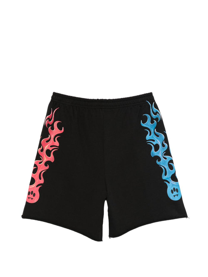 Barrow Short Fiamme Uomo Nero 2