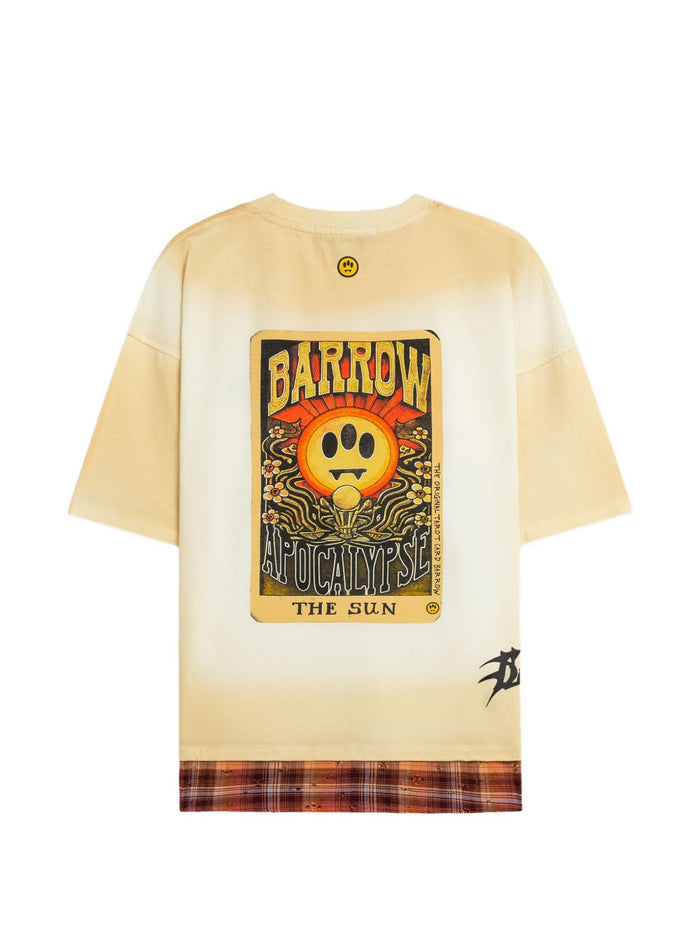 Barrow T-shirt Giallo Uomo 2