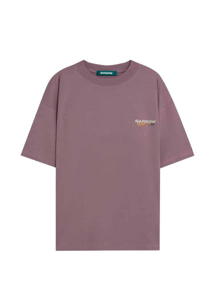 Barrow T-shirt Orsetto Uomo Rosa Fumo 1