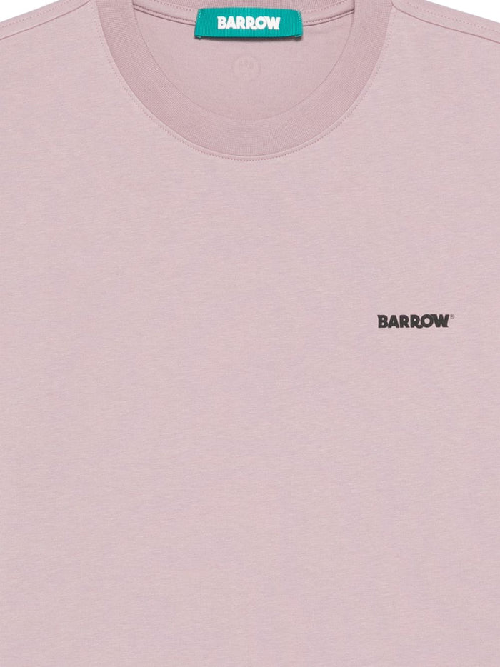 Barrow T-shirt Logo Donna Rosa 3