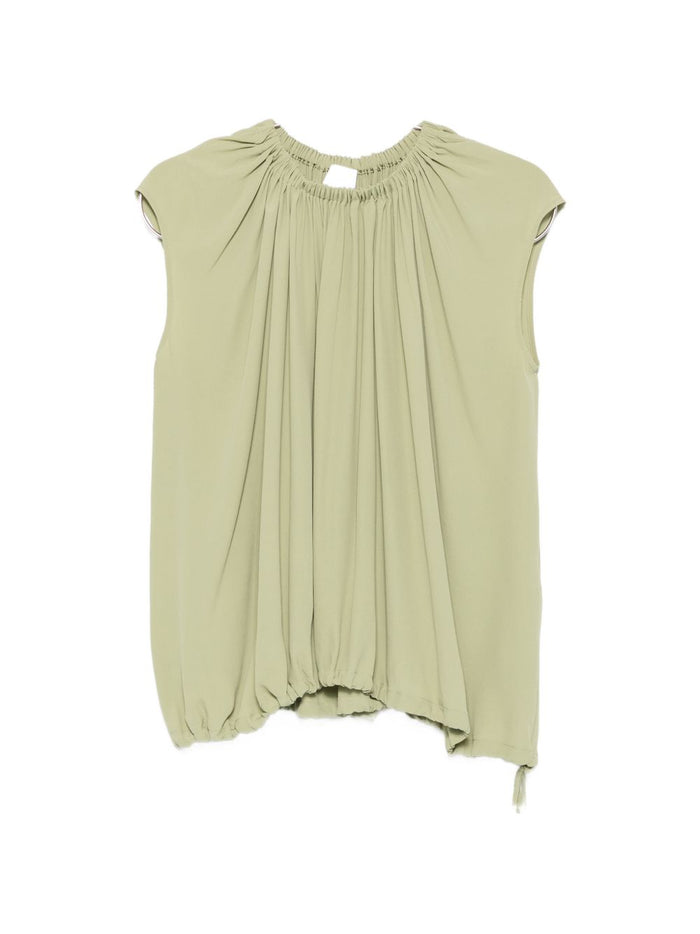 Su Blusa Verde Donna 1