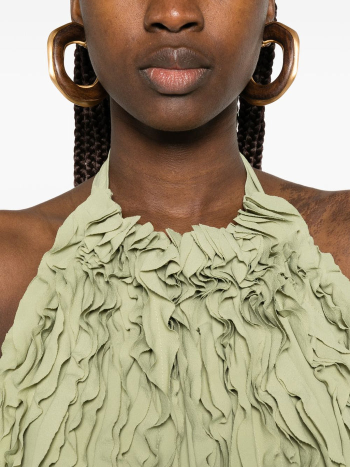 Su Abito Verde Donna 2