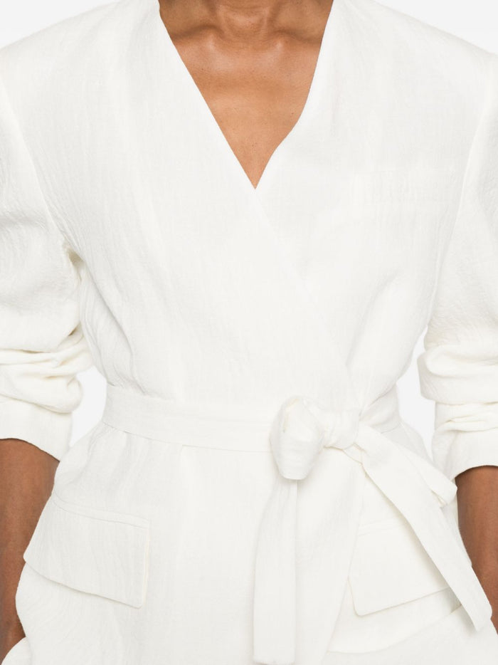 Su Blazer Bianco Donna 5