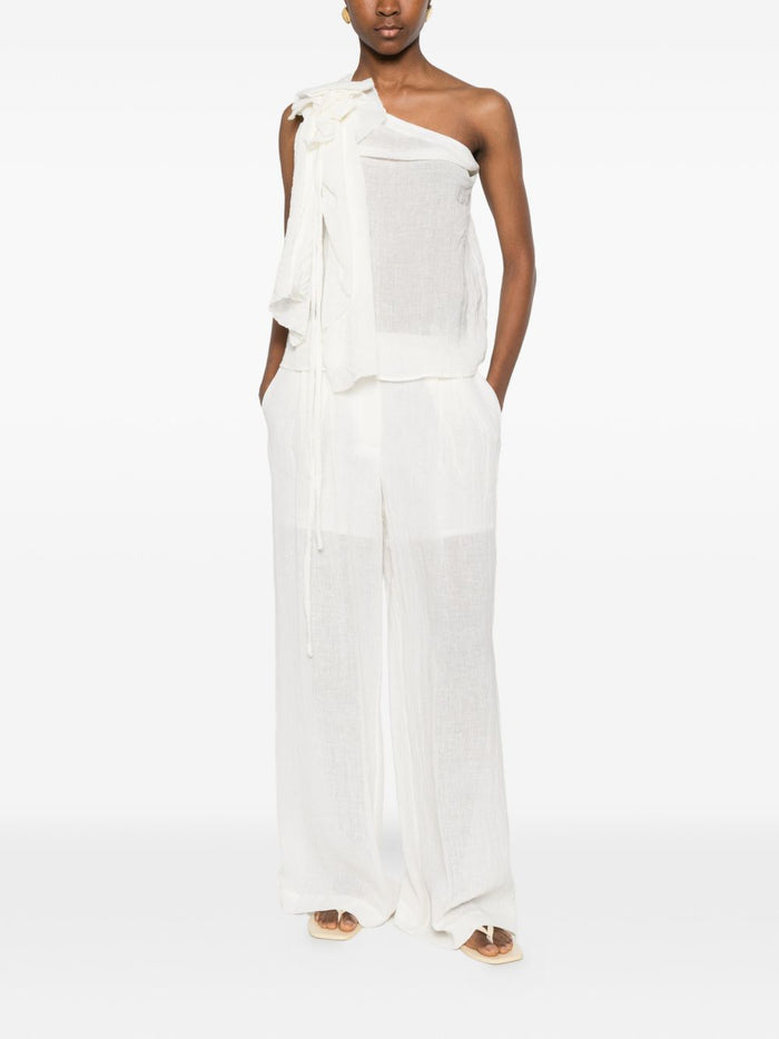 Su Top Bianco Donna 2