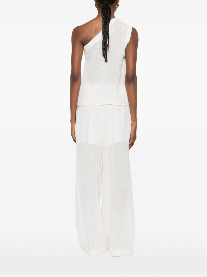 Su Top Bianco Donna 4