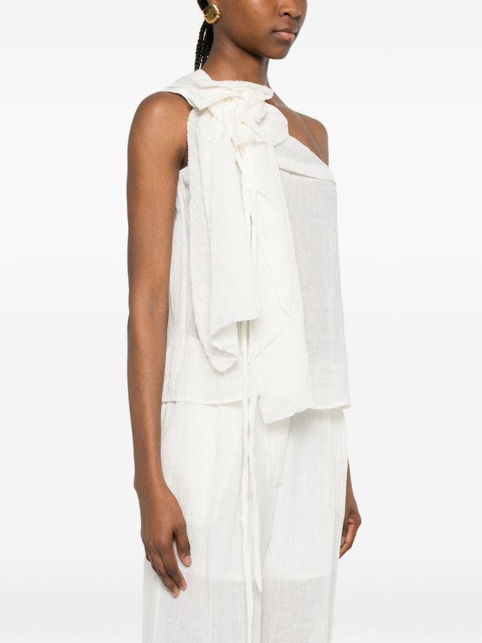 Su Top Bianco Donna 5