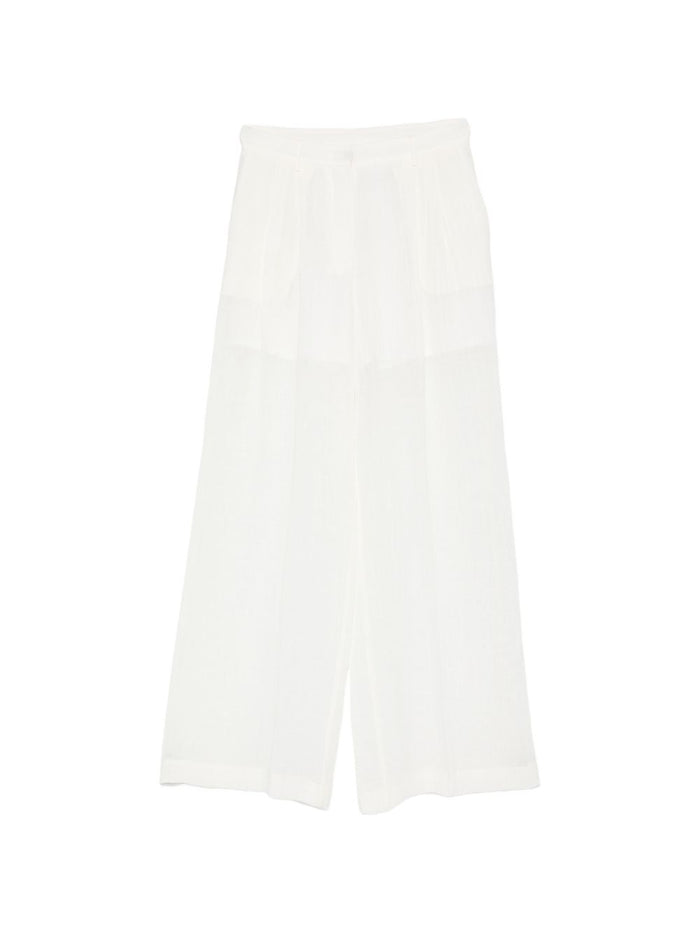 Su Pantalone Bianco Donna 1