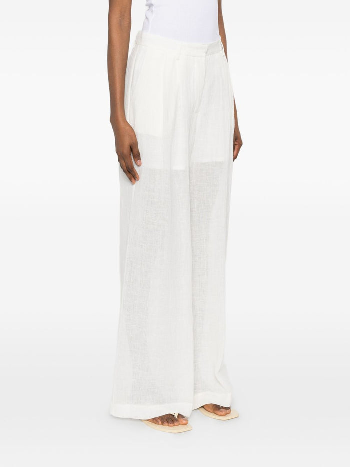 Su Pantalone Bianco Donna 5