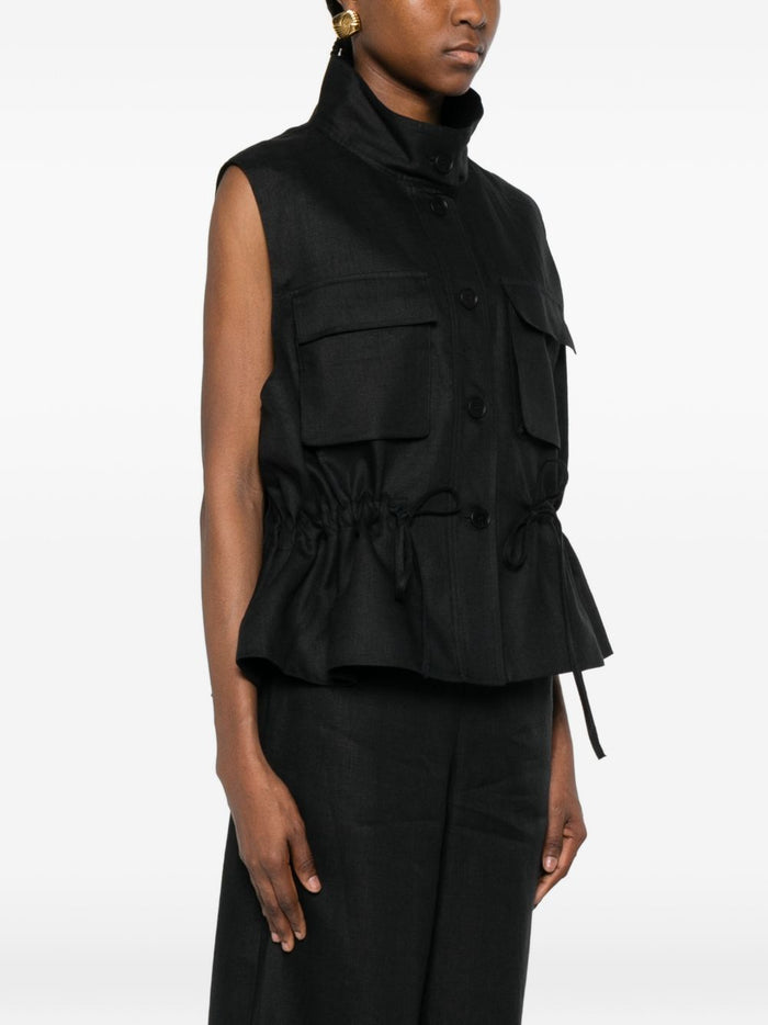 Su Gilet Nero Donna 3