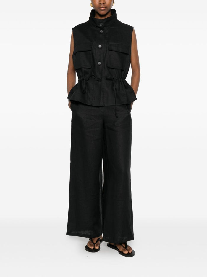 Su Gilet Nero Donna 5
