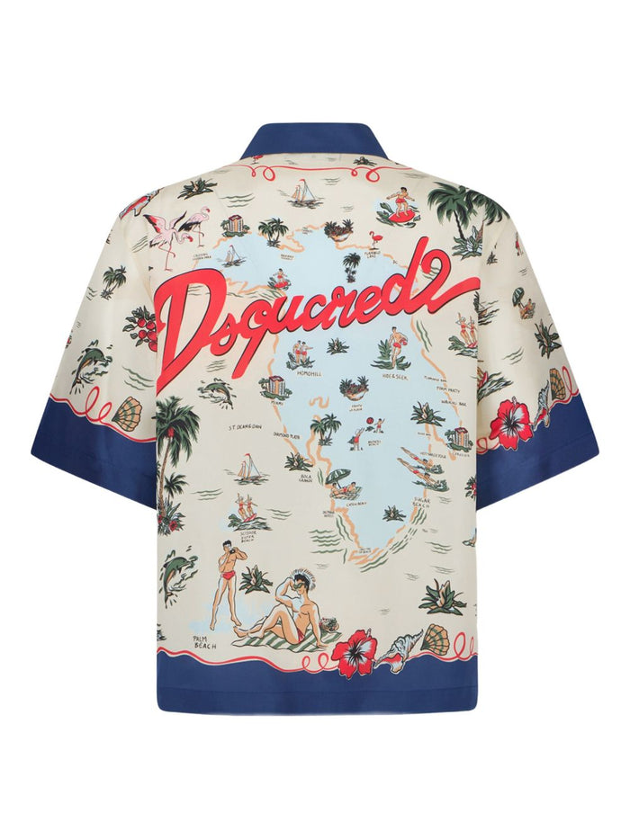 Dsquared2 Camicia Multicolore Uomo 2