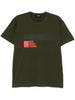 Dsquared2 T-shirt Verde Uomo Logo Keep Movin Around 4