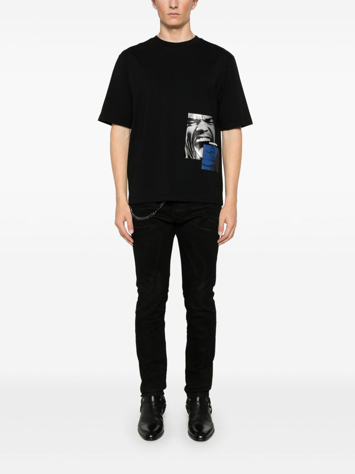 Dsquared2 T-shirt Black Man 4