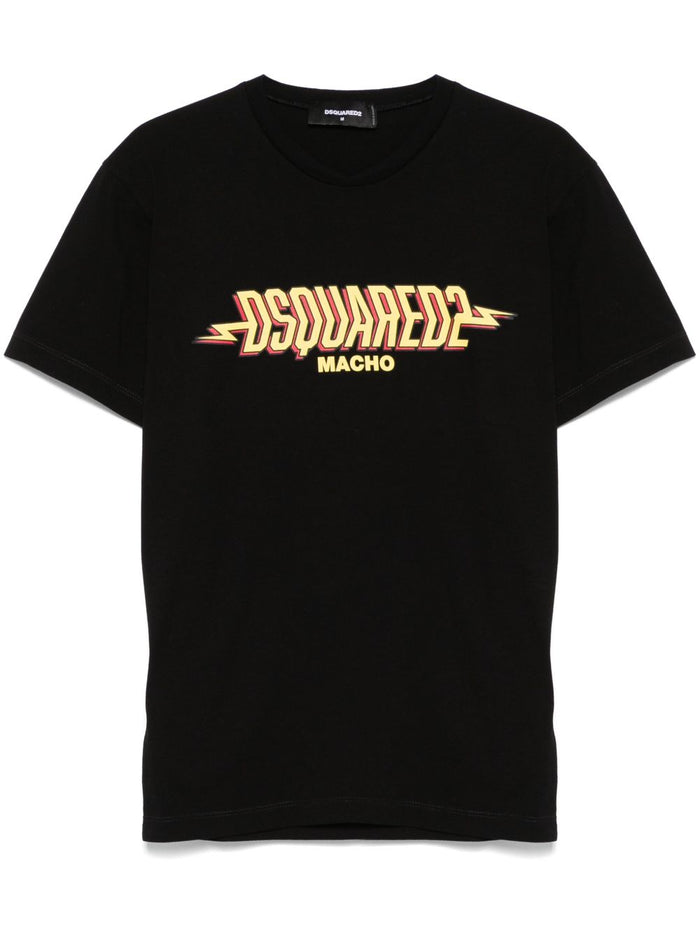 Dsquared2 T-shirt Black Man 1