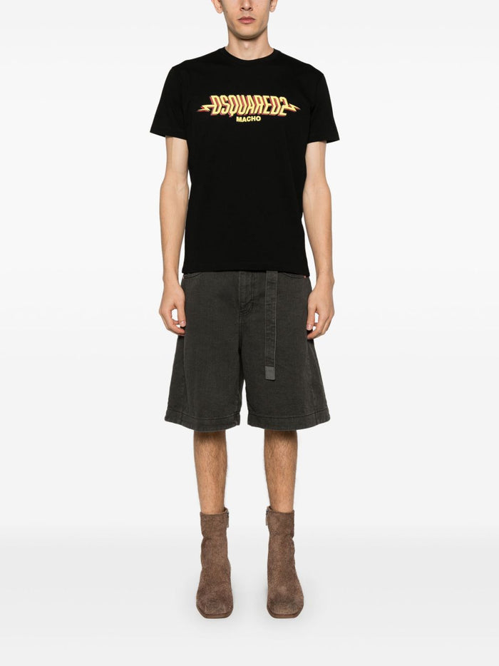 Dsquared2 T-shirt Black Man 2