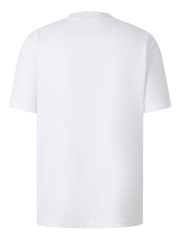 Dsquared2 T-shirt Bianco Uomo Stampa Logo 2