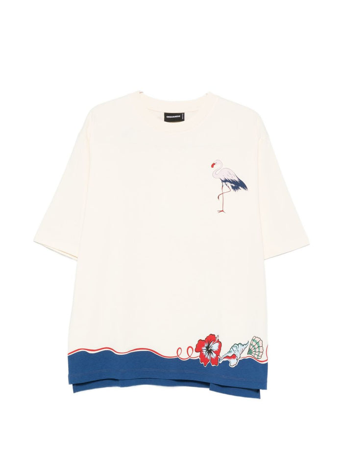 Dsquared2 Men's Multicolor T-Shirt 5