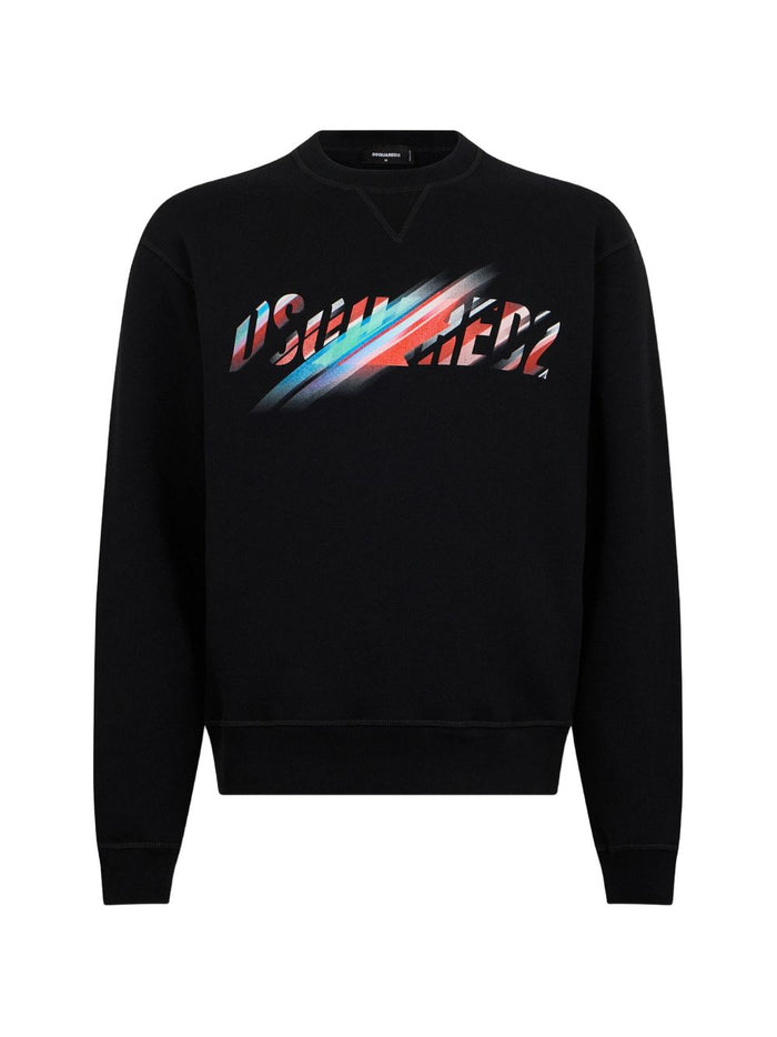 Dsquared2 Felpa Nero Uomo 1