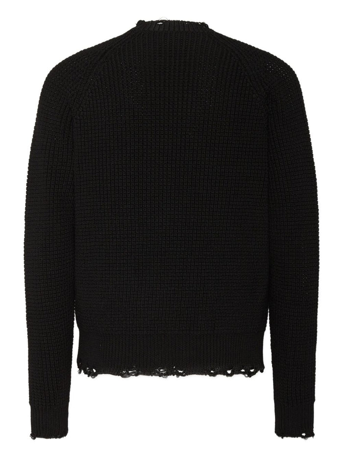 Dsquared2 Maglia Nero Uomo Effetto Vissuto 2