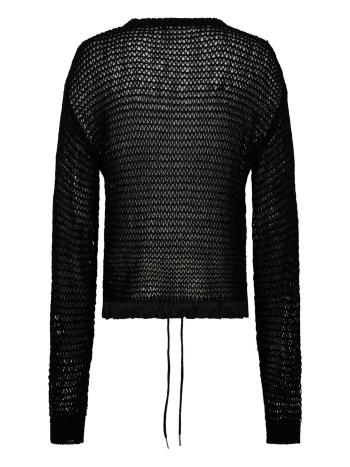 Dsquared2 Maglia Nero Uomo Traforata 2