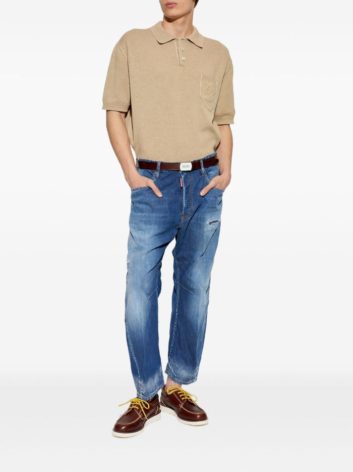 Dsquared2 Polo Multicolore Uomo 3