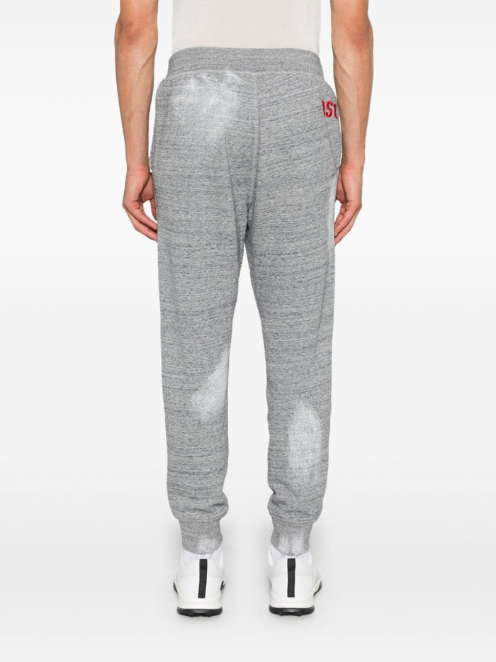 Dsquared2 Pantalone Grigio Uomo Effetto Vissuto 3