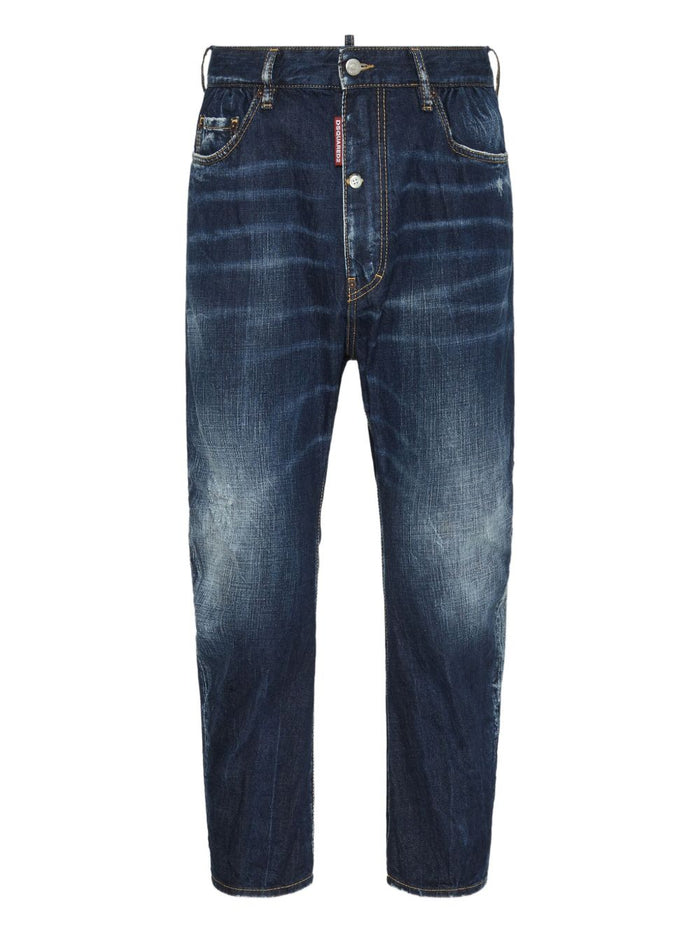 Dsquared2 Jeans Blu Uomo Gamba Affusolata 1