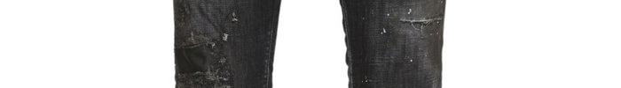 Dsquared2 Jeans Nero Uomo Skater Nirvana Wash - Dipierro