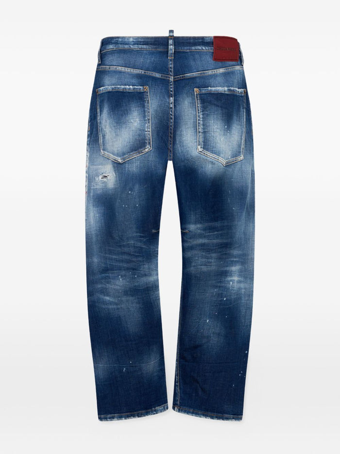 Dsquared2 Jeans Vissuto Uomo Blu 2