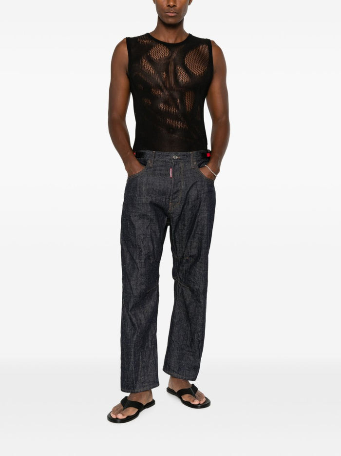Dsquared2 Pantalone Blu Uomo 3