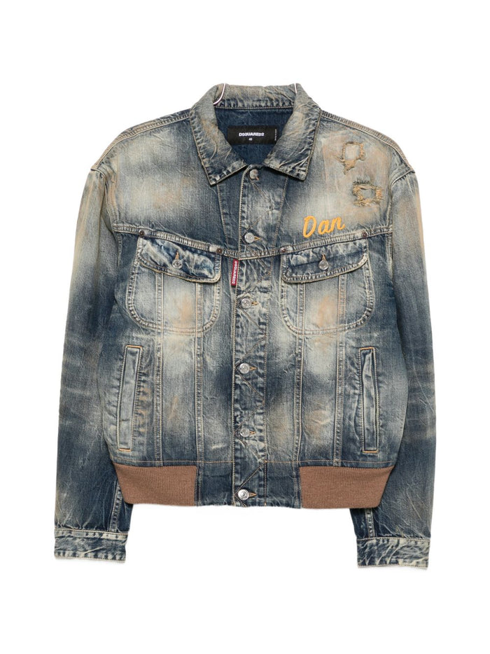 Dsquared2 Giubbotto Blu Uomo 1
