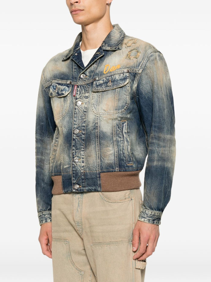 Dsquared2 Giubbotto Blu Uomo 2