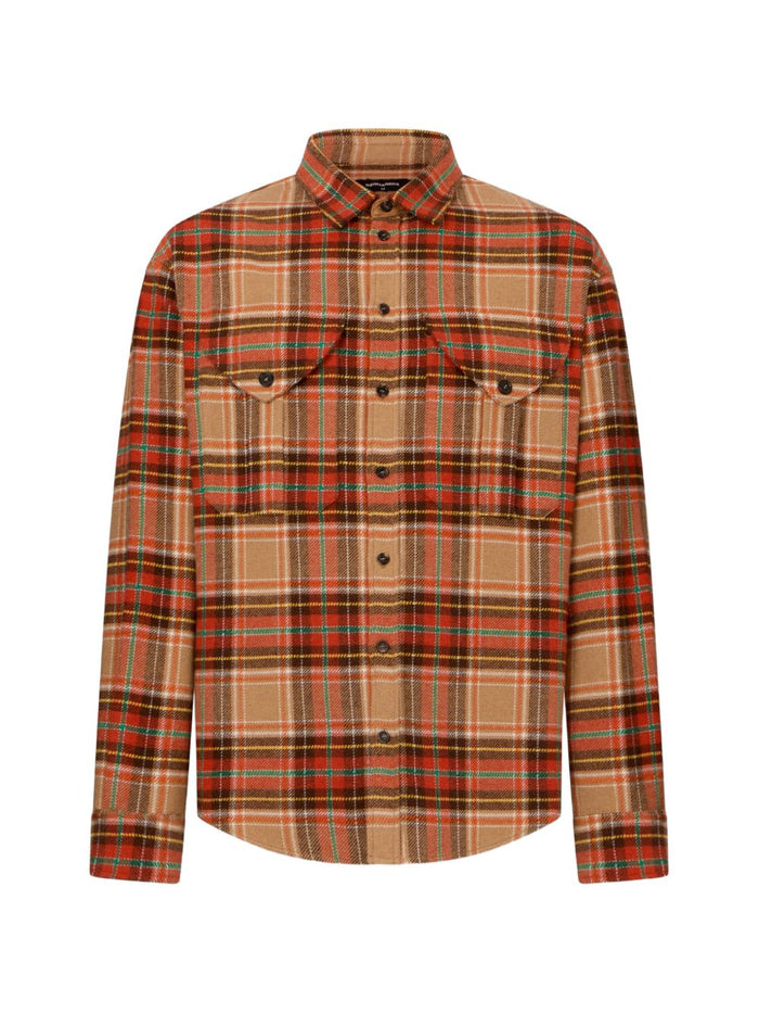 Dsquared2 Camicia Arancione Uomo 1