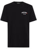 Dsquared2 Uomo T-shirt Nero Stampa Logo Milano 1