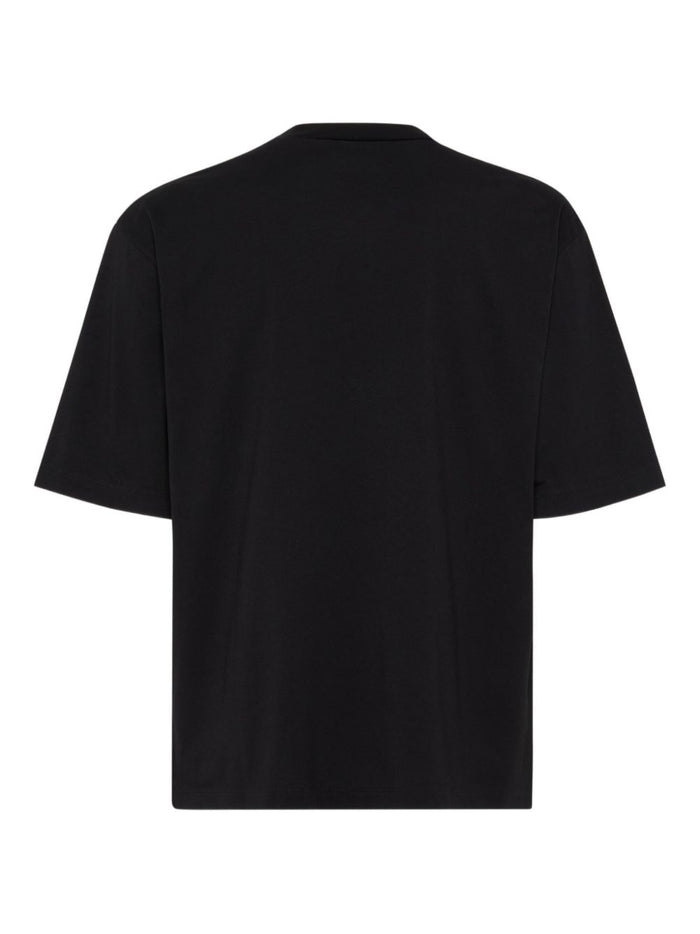 Dsquared2 T-shirt Nero Uomo Milano Délavé 2