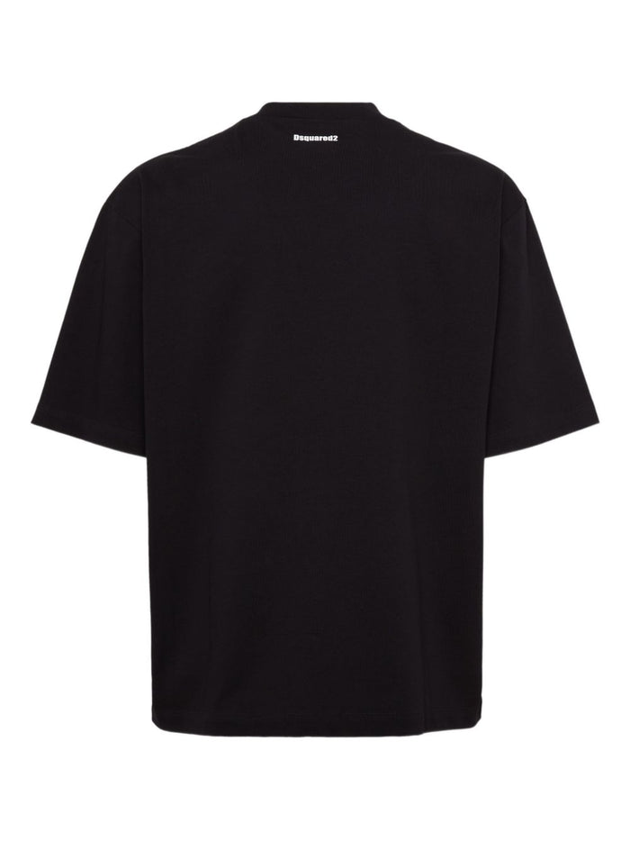 Dsquared2 T-Shirt Nero Uomo Obsessed 2