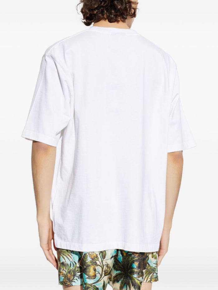 Dsquared2 Men's White Monkey Business T-shirt 3