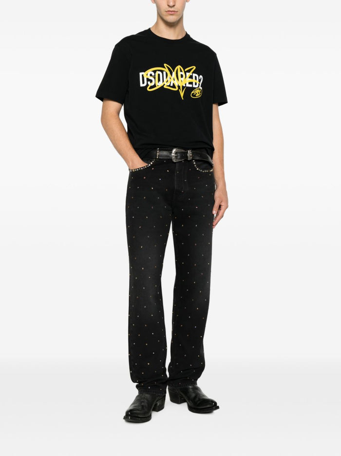 Dsquared2 T Shirt Nero Uomo 3