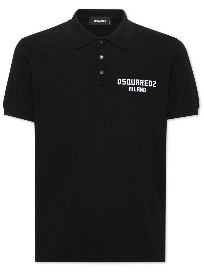 Dsquared2 Polo Nero Uomo 1